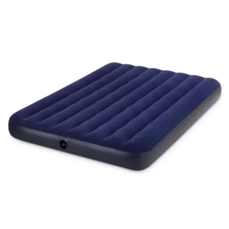 Matelas gonflable intex portable et durable, parfait pour le camping, la randonnée, usage domestique, lit de couchage à coussin d'air simple et double