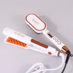 ENZO – lisseur de cheveux professionnel à cinq vitesses, contrôle de la température, carré de maïs avec fer à friser les dents