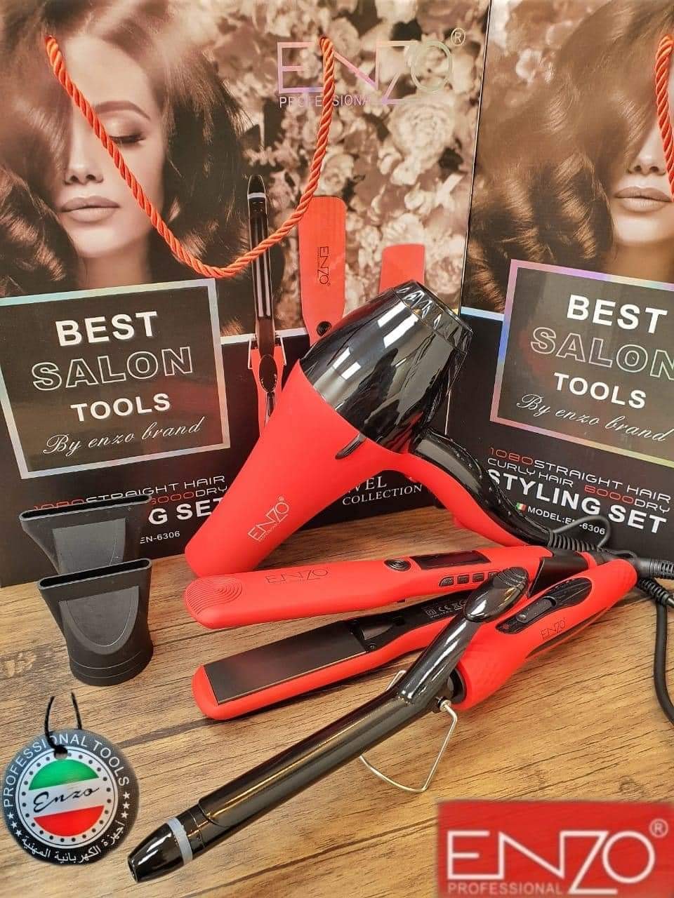 Pack 3 en 1 séchoir + lisseur + Boucleur