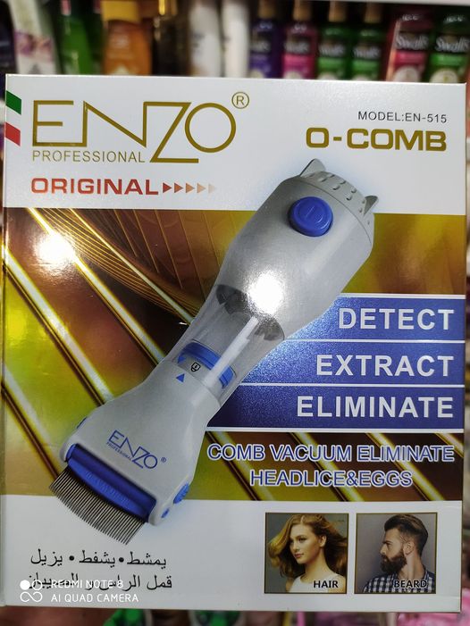Peigne Anti-Poux Électrique ENZO PROFESSIONAL EN-Zo