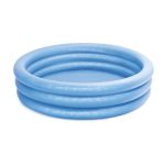 Piscine Gonflable - 3 Anneaux - Réf 58446 - 168 x 38 cm - Bleu
