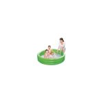 Piscine Pataugeoire Ronde Gonflable A3 Boudins -51026-152*30Cm- Vert