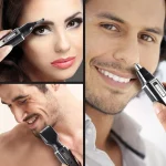 Tondeuse électrique Rechargeable kemei KM-6630 tout-en-un pour hommes, Kit de toilettage, pour barbe, sourcils, nez et oreilles