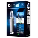 Tondeuse électrique Rechargeable kemei KM-6630 tout-en-un pour hommes, Kit de toilettage, pour barbe, sourcils, nez et oreilles