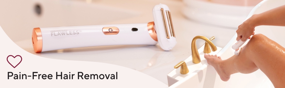 Leg hair remover Women's electric shaver Painless hair removal for legs Portable leg hair remover 