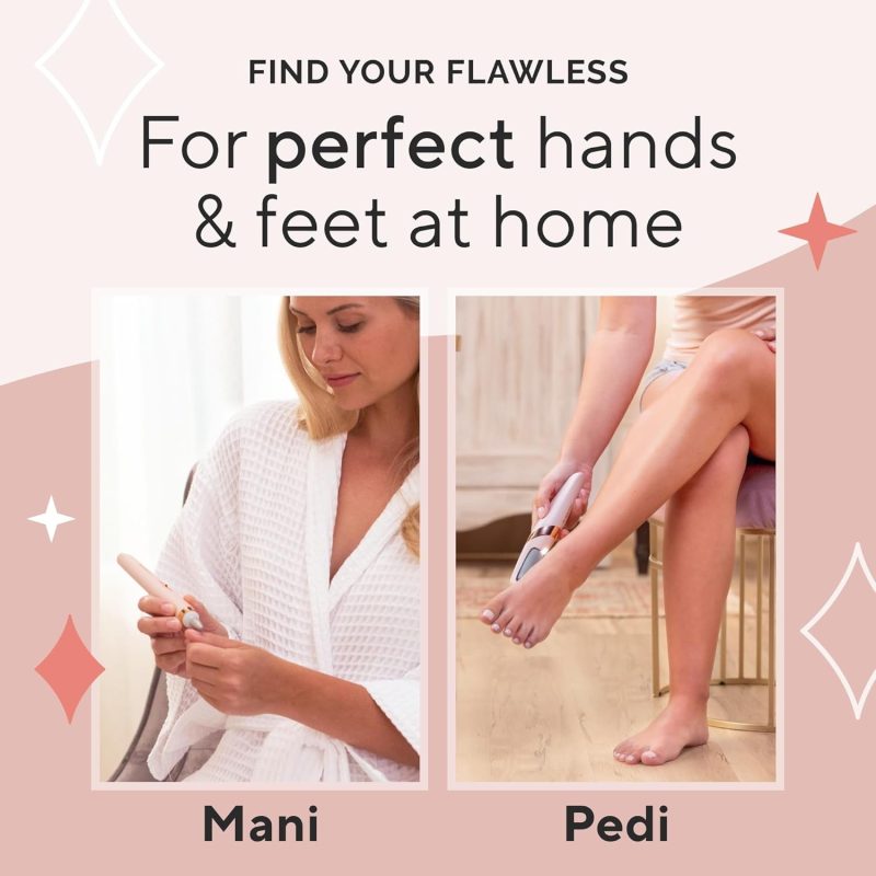 Lime électronique Finishing Touch Flawless Pedi et éliminateur de callosités, pédicure - - Boutique Algérie