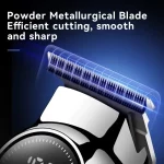 Nouveau Design Professionnel Tondeuse À Cheveux Hommes KM-1852 Barbier Sans Fil Rechargeable Tondeuse À Cheveux Tondeuse Avec Led Affichage Numérique
