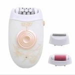 Epilateur Rasoir Electrique Rechargeable - 3 In 1- enzo En 3089 - Blanc – Image 3