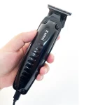 Kemei 1579 PRO-Tondeuse à cheveux sans fil, 0mm, pour coiffeur, tondeuse de finition, haute performance, profil bas