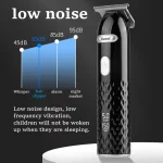 Kemei KM-5038 -Tondeuse à cheveux électrique professionnelle pour hommes, 3 vitesses,