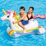 Gonflable a Chevaucher intex 163x86cm Licorne