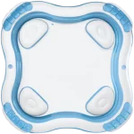 Chaise longue gonflable pour piscine Intex Blue & White Swim Centre 229 x 229 x 66 cm