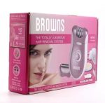 Épilateur Rasoir Lavable Browns 2en1 - Bs-2068