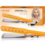 Fers à Lisser mac mc-2011 Plaques en Céramique, Chauffage Rapide et Contrôle de Température 450 ° orange