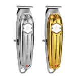 Kemei KM-1973 – tondeuse à cheveux professionnelle sans fil, rechargeable USB, tête d'huile, corps en métal