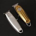 Kemei KM-1973 – tondeuse à cheveux professionnelle sans fil, rechargeable USB, tête d'huile, corps en métal