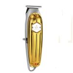 Kemei KM-1973 – tondeuse à cheveux professionnelle sans fil, rechargeable USB, tête d'huile, corps en métal