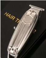 Kemei KM-1973 – tondeuse à cheveux professionnelle sans fil, rechargeable USB, tête d'huile, corps en métal