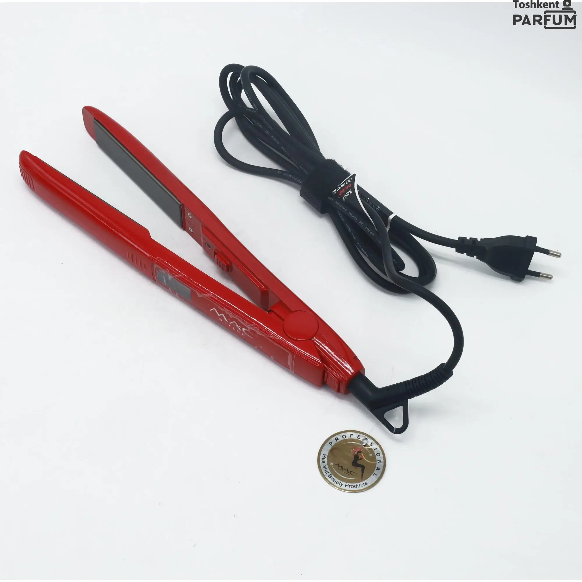 Lisseur A Cheveux - Ecran LCD - 480 F° - MAC MC-5530 - Rouge