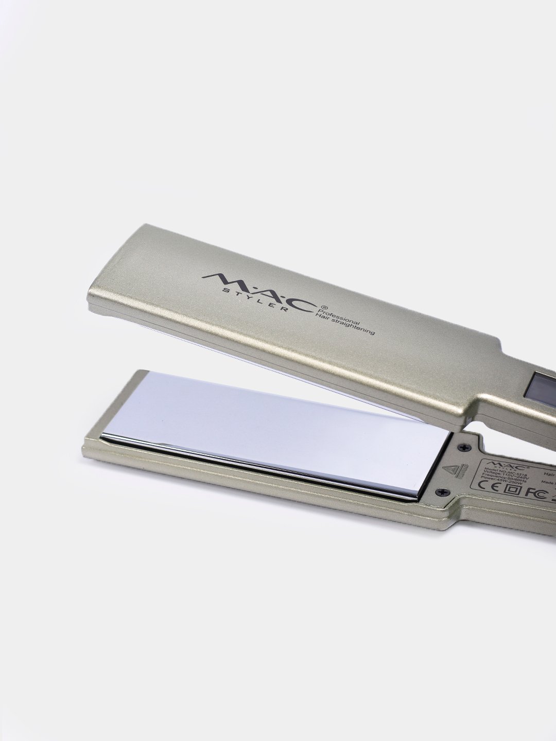 Lisseur Kératine thérapie Professionnel Mac MC-5518 / MC-5518A Céramique 450°F Ecran Lcd Lisseur Mac Styler MC-5518