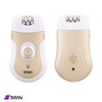 Machine d'épilation pour femmes Kemei, 4 en 1, KM-903 - Blanc doré