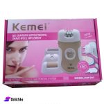 Machine d'épilation pour femmes Kemei, 4 en 1, KM-903 - Blanc doré