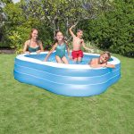 Piscine familiale Beach Wave 229 x 229 x 56 cm -Intex 57495NP