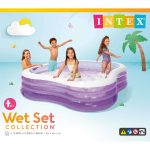 Piscine familiale Beach Wave 229 x 229 x 56 cm -Intex 57495NP