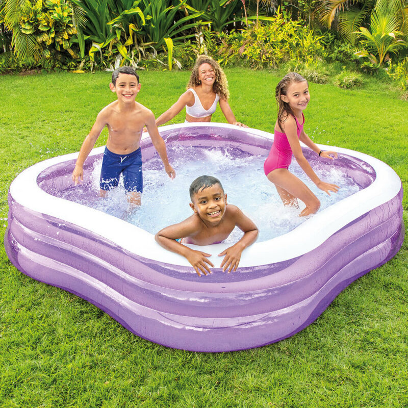 Piscine familiale Beach Wave 229 x 229 x 56 cm -Intex 57495NP