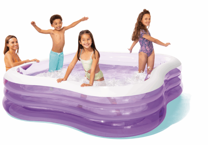 Piscine familiale Beach Wave 229 x 229 x 56 cm -Intex 57495NP