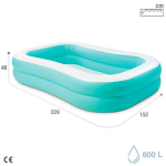 Piscine familiale Intex Swim Center bleu orange 57181NP