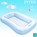 Piscine gonflable rectangulaire Intex 57403NP multicolore 166 x 100 x 28 cm 102 litres