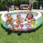 piscine Intex Croisillons Multicolore Ø x h : 229 x 56 cm 840 litres 56494NP