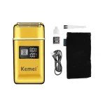 Rasoir à barbe de charge étanche IPX6 original Kemei KM-tx9