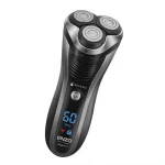 Rasoir ENZO EN-9309 rechargeable à trois têtes - afficheur LCD finition 0mm