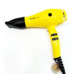 Sèche-cheveux électrique portable Fen Mac MC-6600 3 têtes Sèche-cheveux MAC Couleur jaune