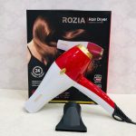 Sèche-cheveux Rozia, sèche-cheveux 4000 W avec 2 modes de chauffage, HC-8190, blanc/rouge - Fabvariety