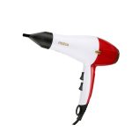 Sèche-cheveux Rozia, sèche-cheveux 4000 W avec 2 modes de chauffage, HC-8190, blanc/rouge - Fabvariety