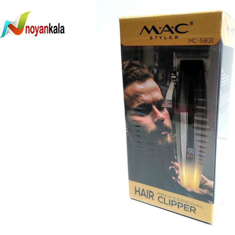 Tondeuse à cheveux professionnelle MAC MC-5831 noir