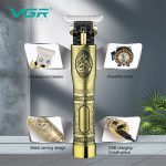 Tondeuse à cheveux professionnelle sans fil rechargeable VGR V-081
