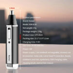 Tondeuse électrique Rechargeable kemei KM-6630 tout-en-un pour hommes, Kit de toilettage, pour barbe, sourcils, nez et oreilles