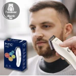Tondeuse HTC AT-206 Rechargeable 3W blanche