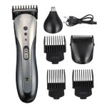Tondeuse kemei Rechargeable- Cheveux / Nez / Barbe - kemei KM-1407 – Image 5