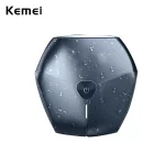 Kemei km-8513 – rasoir électrique pour hommes, Double tête flottante, entièrement lavable étanche intelligent, Rechargeable,