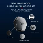 Kemei km-8513 – rasoir électrique pour hommes, Double tête flottante, entièrement lavable étanche intelligent, Rechargeable,