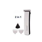 Kit Tondeuse Electrique Rechargeable - kemei Km-3560 - Blanc