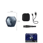 Kemei km-8513 – rasoir électrique pour hommes, Double tête flottante, entièrement lavable étanche intelligent, Rechargeable,