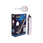 Kit Tondeuse Electrique Rechargeable - kemei Km-3560 - Blanc – Image 2