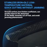 Kemei Km-2288 Tondeuse À Cheveux et barbe Professionnel avec afficheure lcd noir