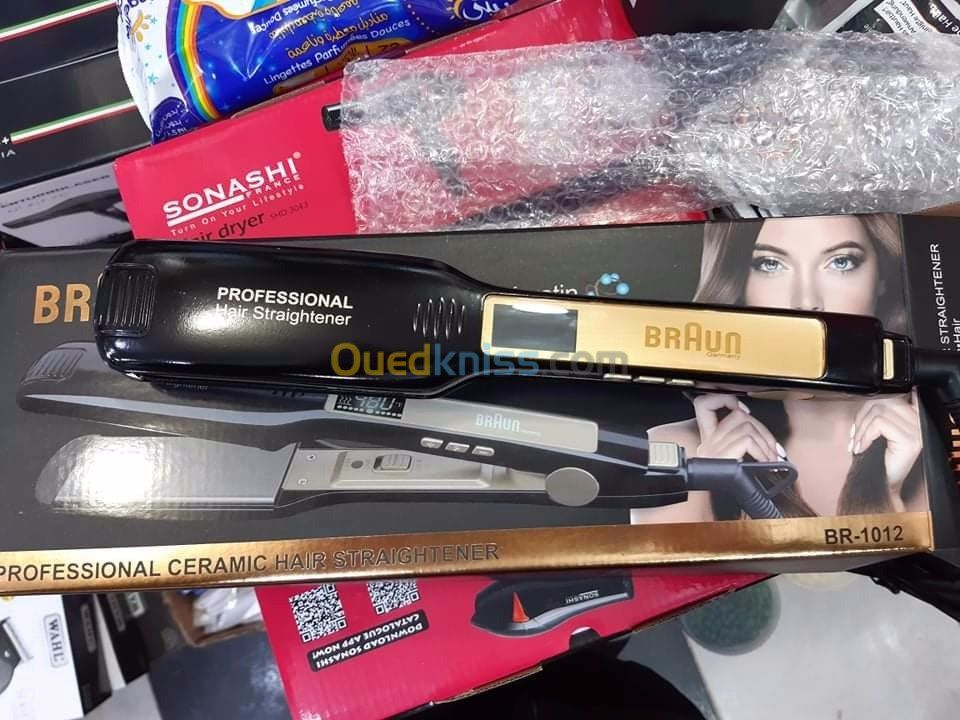 BRAUN BR-1012, FER à LISSER STRAIGHTENER CéRAMIQUE 250°C BRAUN BR-1012, FER à LISSER STRAIGHTENER CéRAMIQUE 250°C